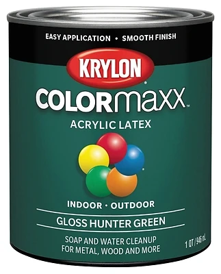 Colormaxx 1 Quart Gloss Hunter Green Spray Paint - Model K05642007