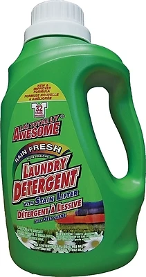 LA's Totally Awesome 232 Laundry Detergent, Rain Fresh, 64 Oz