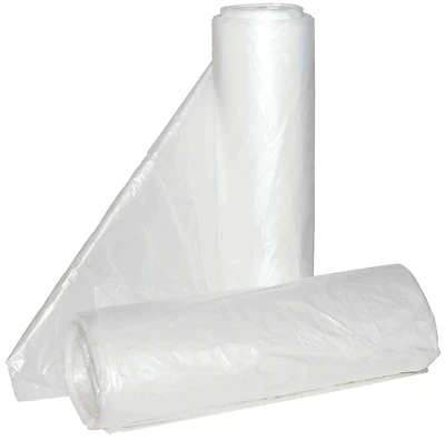 Hi-lene Series Hcr-334016c Anti-microbial Coreless Can Liner, 33 Gallon, Clear