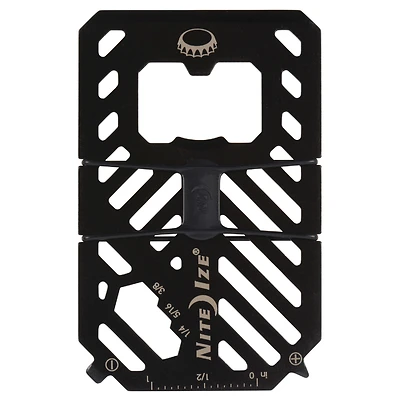 7 In 1 Multi Tool Wallet - Black, Model Fmt2-01-r7