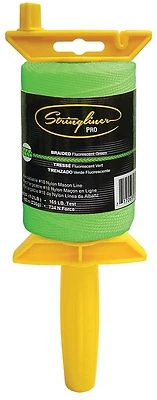 25468 Braided Line, Fluorescent Green, 500 Feet Length
