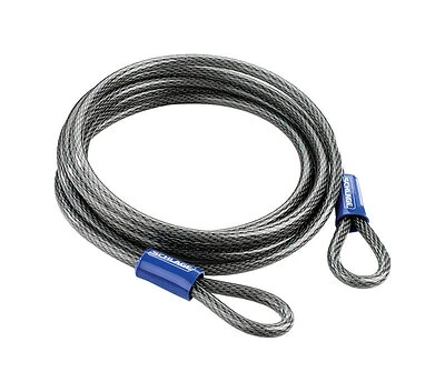 3/8 In. W X 15 Ft. L Steel Double Locking Double Loop Cable 1 Pk