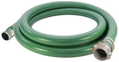 3 In X 20 Ft Pvc Suction Hose Assembly With Cam Lock Female X Mnpt