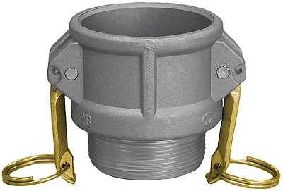 Qb-200-dc Type B 2 Male Camlock Coupling With Female Npt Connection