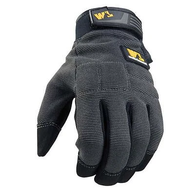 Men's Fx3 Extreme Dexterity Touchscreen Work Gloves Black/gray Xl