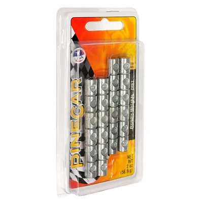 P354 Combo Weights Alloy Silver 4 Piece Set For Pinewood Derby Cars