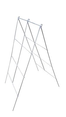 716642 42 In. Heavy Duty A-frame Plant Support, Galvanized Steel, 5 Pk