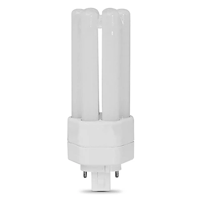 Feit Electric BPLT18E827LDG2H LED PL Bulb, 18W Equiv, GX24Q-2, Soft White