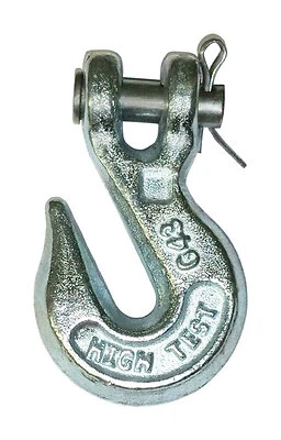 Campbell T9501424 Clevis Grab Hook, 1/4 In., Grade 43, 2600 Lb