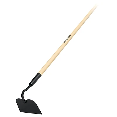 34614 Atj-p Garden Hoe, 6 In W Blade, Hardwood Handle, 52 In Oal