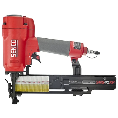 Senco 3L0003N SNS41 Pneumatic Stapler, 16/17 Gauge, 160 Cap.
