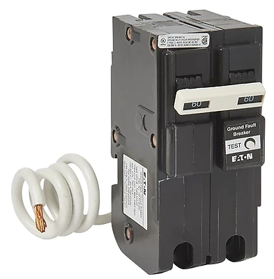 Gftcb260 Ground Fault Circuit Breaker 60 Amp 2-pole 120/240 Volt