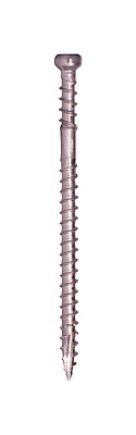 Rt Composite No. 8 X 2 In. L Star Trim Screws 600 Pk, Stainless Steel