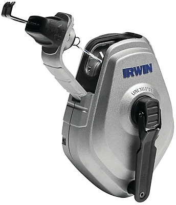 Irwin IWHT48445 Strait-Line Chalk Reel, 100 Ft. Line, 6:1 Gear Ratio