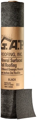 0140 Mineral Surface Roofing Felt, 36 In W X 3 Ft L, 90 Lb, 50 Mil, 108 Sq-ft, Pack Of 25