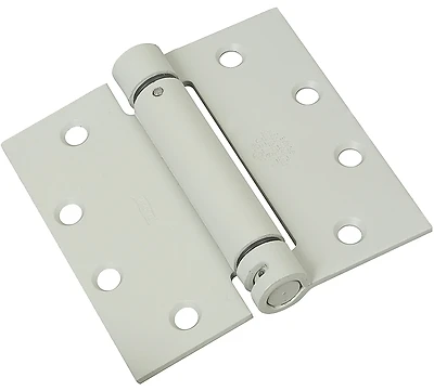 Adjustable Spring Hinge 4-1/2 X 4-1/2 In, 50 Lb Capacity, Steel
