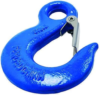 N830-317 3/8 Inch Blue Steel Eye Slip Hook