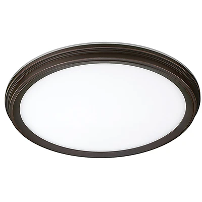 Color Preference 1.7 In. H X 11 In. W X 11 In. L Oil Rubbed Bronze Led Ceiling Light Fixture
