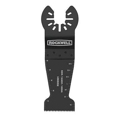 Sonicrafter 1-3/8 In. L Steel Wood End Cut Blade 3 Pk, Model Rw8901.3