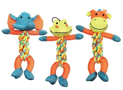 Braided Rope Dog Toy, 12 In Length, Model Wb15636