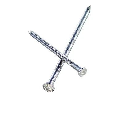 Simpson Strong-tie 8d 2-1/2 In. Deck Stainless Steel Nail Round Head Annular Ring Shank 1 Lb