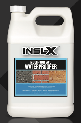 Insl-X WPS1000099-01 Clear Waterproofer, Water-Based, 1 Gal