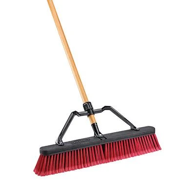 Libman Multi-Surface Push Broom, 24 In., Model 1292