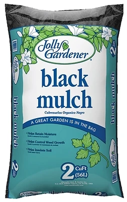 Jolly Gardener 52058024 Black Mulch, 2 Cu. Ft. Bagged