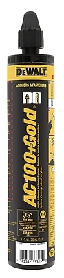 Dewalt 8478SD-PWR Power Vinylester Adhesive Anchor, 10 Oz, Quik-Shot System