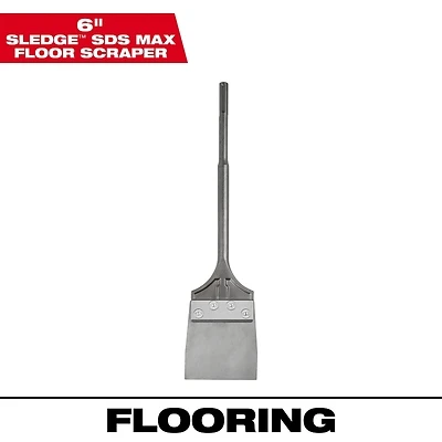 6 In. Carbide Sds-max Floor Scraper Bit Model 48-62-4096