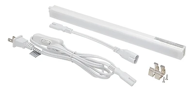 Westek CTRO2-L12W Plug-In LED Under Cabinet Light Strip, White, 300 Lumens