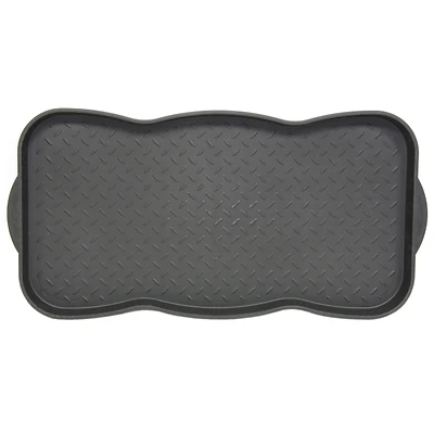 15 In. W X 30 In. L Nonslip Plastic Boot Tray
