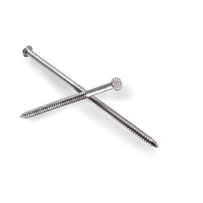 6d 2 In. Siding Coated Stainless Steel Nail Round Head 245 Pk 1 Lb