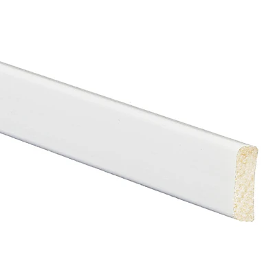 1/4 In. H X 3/4 In. W X 8 Ft. L Crystal White Trim