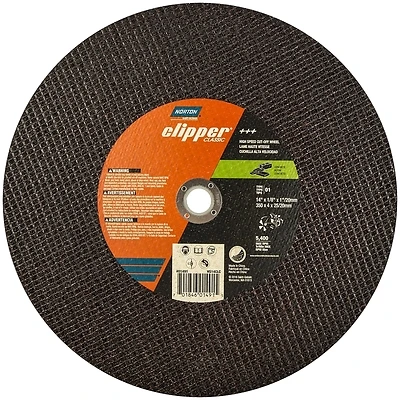 70184601491 14 X 1/8 X 1 Cut-off Wheel For High-speed Saws