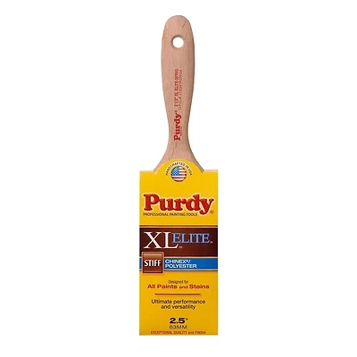 Purdy 144380525 XL Elite Sprig Trim Brush, 2-1/2 In., Nylon/Polyester