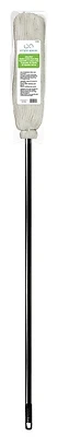 Pro 650p X-large Deck Mop With Handle, 16 Ounce Cotton Head, 65 In Length