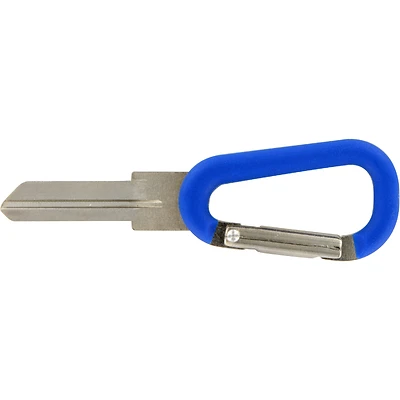 Hillman 86925 Clip Key Universal Key Blank KW1, Double-Sided Brass
