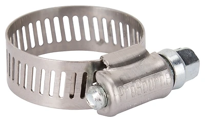 ProSource HCRAN12 Stainless Steel Hose Clamp #12, Carbon Screw, 10-Pack