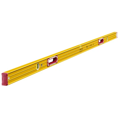 78 In. Aluminum Type 196 Heavy Duty Level With 3 Vials