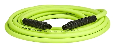 1/4 Inch X 25 Feet Air Hose - Flexible Hybrid Polymer