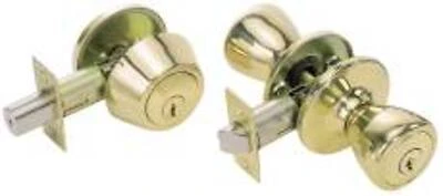 690t Combo Entry Lockset With Smartkey Technology, Satin Nickel Finish