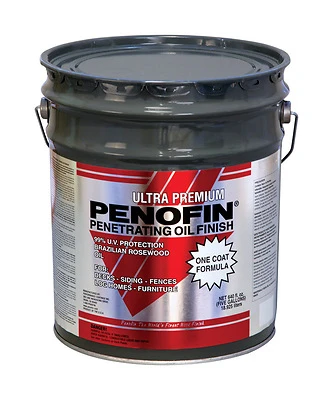 Ultra Premium Transparent Western Red Cedar Oil-based Wood Stain 5 Gallon