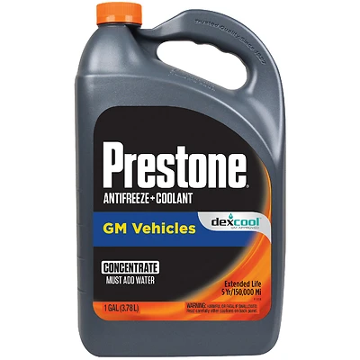 Prestone AF888 Dex-Cool Concentrated Antifreeze/Coolant, Orange, 1 Gal