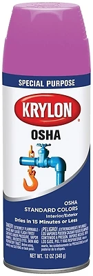 Osha 12 Oz. Gloss Spray Paint In Safety Purple For High Visibility Marking