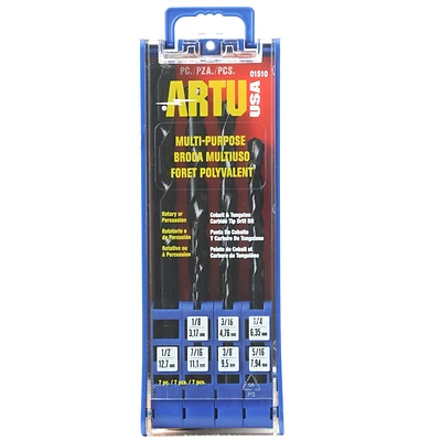 Multi-Purpose Drill Bits, 7-Pc. Set
