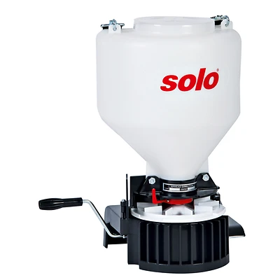 Solo 421-S Chest-Mount Garden Spreader, 20 Lb Capacity, Polyethylene
