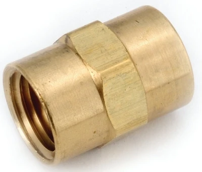 Anderson Metals Brass FIPT Coupling, Lead Free, 3/8 In.