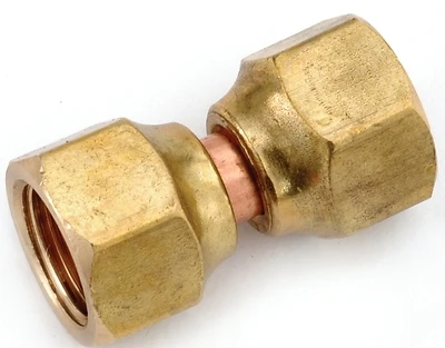 Pipe Fitting, Flare Swivel Nut, Lead Free Brass, 1/2 In.