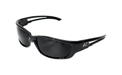 Kazbek Xl Safety Glasses Smoke Lens Black Frame Ansi Certified 1 Pk